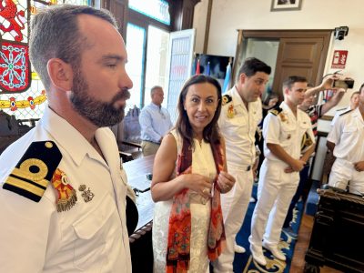 Unha nova promoción de guardiamarinas inician a súa traxectoria académica na Escola Naval Militar