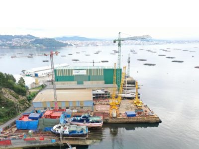 El astillero A Xunqueira de Moaña, en venta por 3 millones 