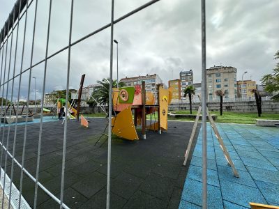 Arrancan as obras de mellora do Parque Infantil de Cantodarea