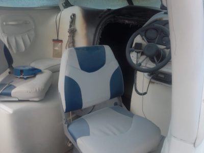 Arde el motor de un barco en Domaio