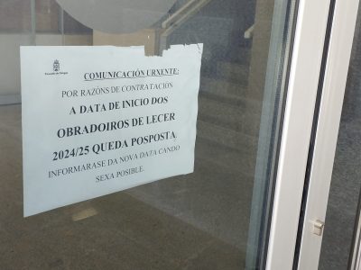 Los mayores de Cangas, a la espera de sus talleres