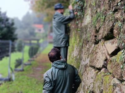 A Finca de Briz inicia a súa transformación para converterse nun parque de medo polo Samaín