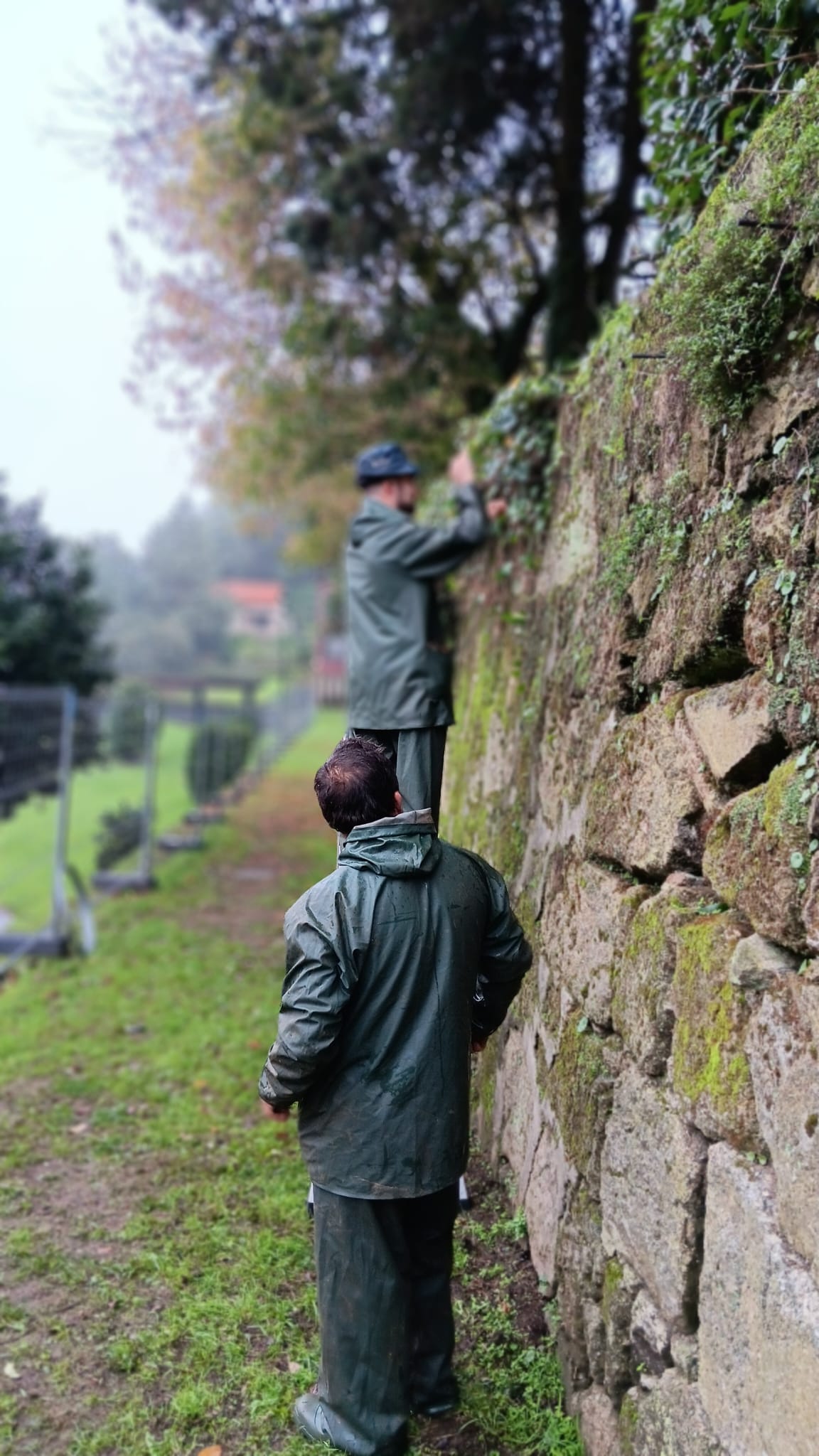 A Finca de Briz inicia a súa transformación para converterse nun parque de medo polo Samaín