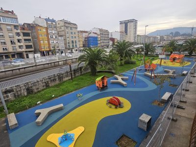Marín remata coas obras de mellora do Parque Infantil de Cantodarea