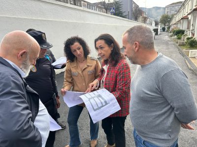A Barriada da Virxe do Carme terá sendas peonís no entorno das vivendas para mellorar a seguridade viaria