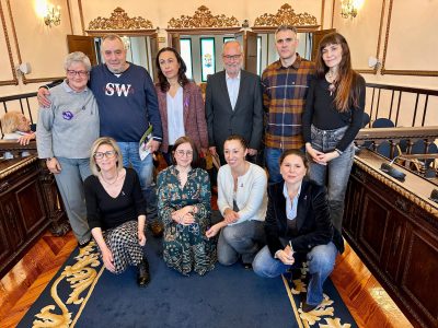 25N en Marín: Os premios Lazo Violenta en imaxes