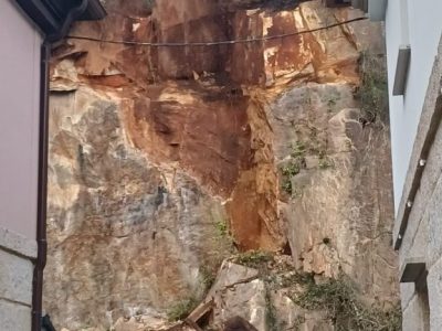 El mirador a Massó continúa en riesgo extremo de volver a caer