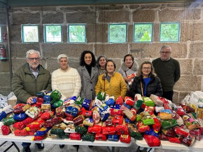 Máis de 1 tonelada de comida recollida na Semana da Solidariedade de Marín