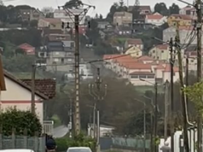 Miles de cangueses se quedan sin luz 5 horas por el incendio en un transformador