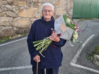 Herbello celebra los 100 años de su vecina Irene Rodríguez