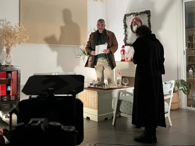 “Heiwa”, la peli rodada en Cangas deja huella en los Mestre Mateo