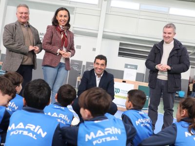 Inaugurada a reforma do pavillón da Cañota de Marín