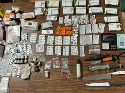Operativo en Cangas contra el rivotril 
