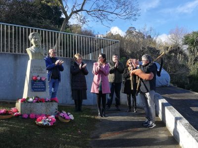 Moaña recordará a Rosalía con una ofrenda floral y actuaciones