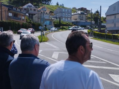 La Xunta estudia la viabilidad de una rotonda en el cruce de A Guía 