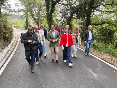 Moaña mejorará el vial entre Carballido y Palmás tras rematar el de San Lourenzo