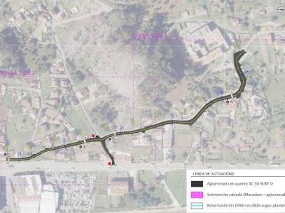 O Concello inclúe a reforma do vial da Ramalleira no Plan de Asfaltados para 2025