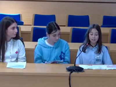 El vandalismo centra el debate del pleno infantil de Moaña