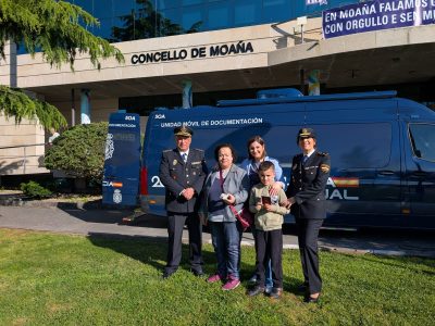 La Policía Nacional visitará Moaña dos veces al mes para el DNI