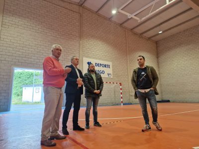 A Xunta subvenciona con 60.000 euros as obras de renovación do pavillón do Toural de Vilaboa