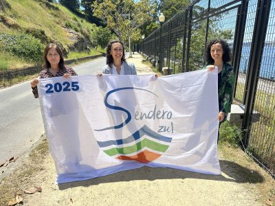 Marín, azul e verde: a ADEAC premia a xestión dos espazos naturais do litoral de Marín coa declaración de Sendeiro Azul do Viario de Praias