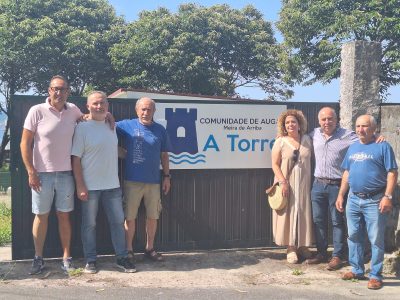 La Diputación conoce las traídas de agua de Moaña