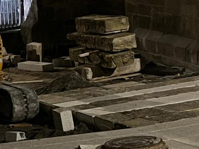 AV denunciará el «maltrato» al patrimonio en las obras de la rúa Estrela
