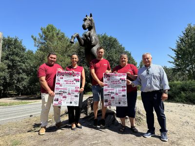 Cerca de 90 cabalos xuntaranse na Rapa das Bestas do Monte Gagán esta fin de semana