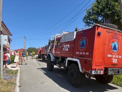Cangas dispuesta a unirse para no quedarse sin bomberos ante el riesgo extremo de incendio