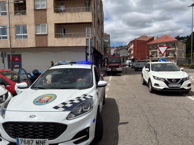 Herido un vecino de Tirán cuando trataba de salvar su coche tras olvidarse de poner el freno de mano