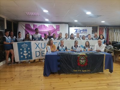 Tirán presenta a V Bandeira Femenina Concello de Moaña
