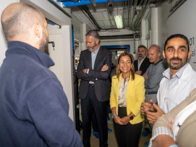 A Xunta destaca a planta de cultivo larvario e acuicultura de A Borna