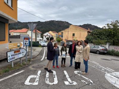 A Deputación comprométese a asumir o asfaltado dos seguintes tramos de Espíritu Santo cando o Concello renove a rede