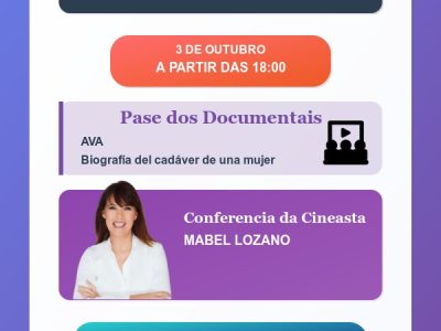 Mabel Lozano presentará dos documentales en Vilaboa