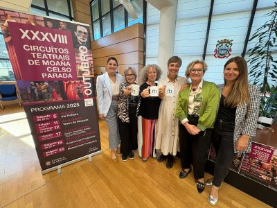 La moañesa Iria Pinheiro inaugura los Circuitos Teatrais el sábado 4 de octubre
