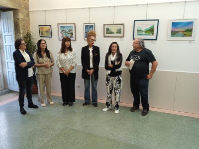 Lurdes Meis presenta su obra en la Casa da Bola de Cangas de la mano de Adicam