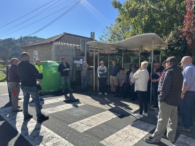 Marín dotará de rede de abastecemento de auga á zona de Ameal, aproveitando ás obras da Deputación na EP-1202