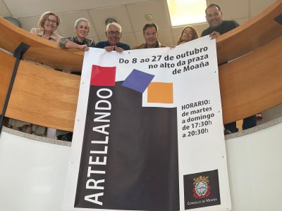 Artellando reúne a 21 artistas de la comarca del 8 al 27 de octubre
