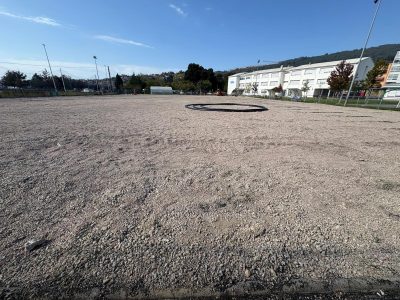 El césped de Seara y Reibón no estará listo hasta final de octubre