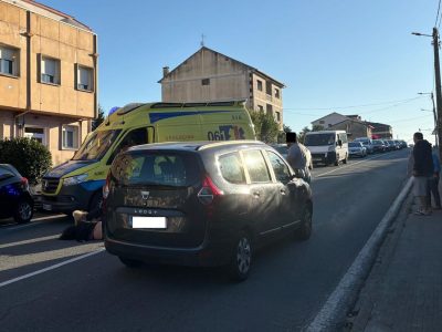 Grave atropello en la Porta do Sol de Moaña