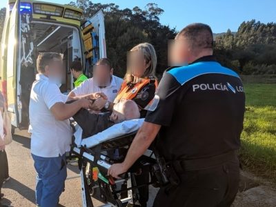 Rescatan a un anciano de Meira desorientado en el sendero de A Fraga