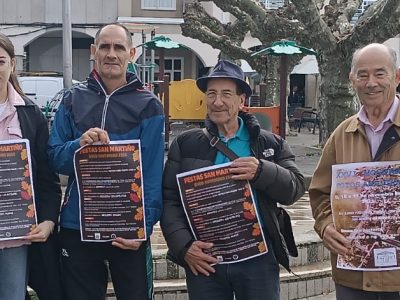 Bueu presenta el programa para festejar San Martiño