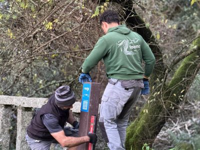 Máis de 30 novas balizas turísticas cun código QR achegarán información actualizada aos visitantes dos recursos máis importantes de Marín