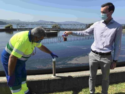 El Life Reseau está plenamente instalado en la depuradora de Moaña