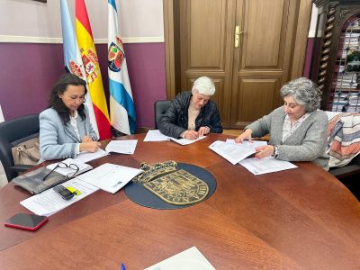 A alcaldesa e as ONGs firman as subvencións nominativas que reciben para apoiar o seu labor