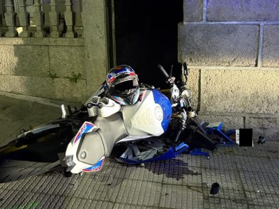 Pesar en Cangas por la muerte de un joven en accidente en Moaña