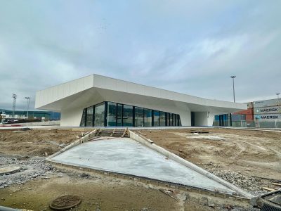 O Auditorio de Marín mostra toda a súa fisionomía e estará operativo no primeiro trimestre de 2026