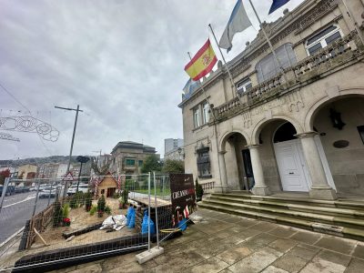 Marín inaugura o seu Nadal pero cambia a localización do acendido do alumeado: será no Concello
