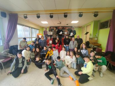 O Colexio de Riomaior convértese en escenario poético coa presentación de «Sueños de juventud»