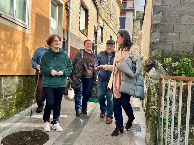 Ramallo visita a renovación total de Pedreiras de Abaixo